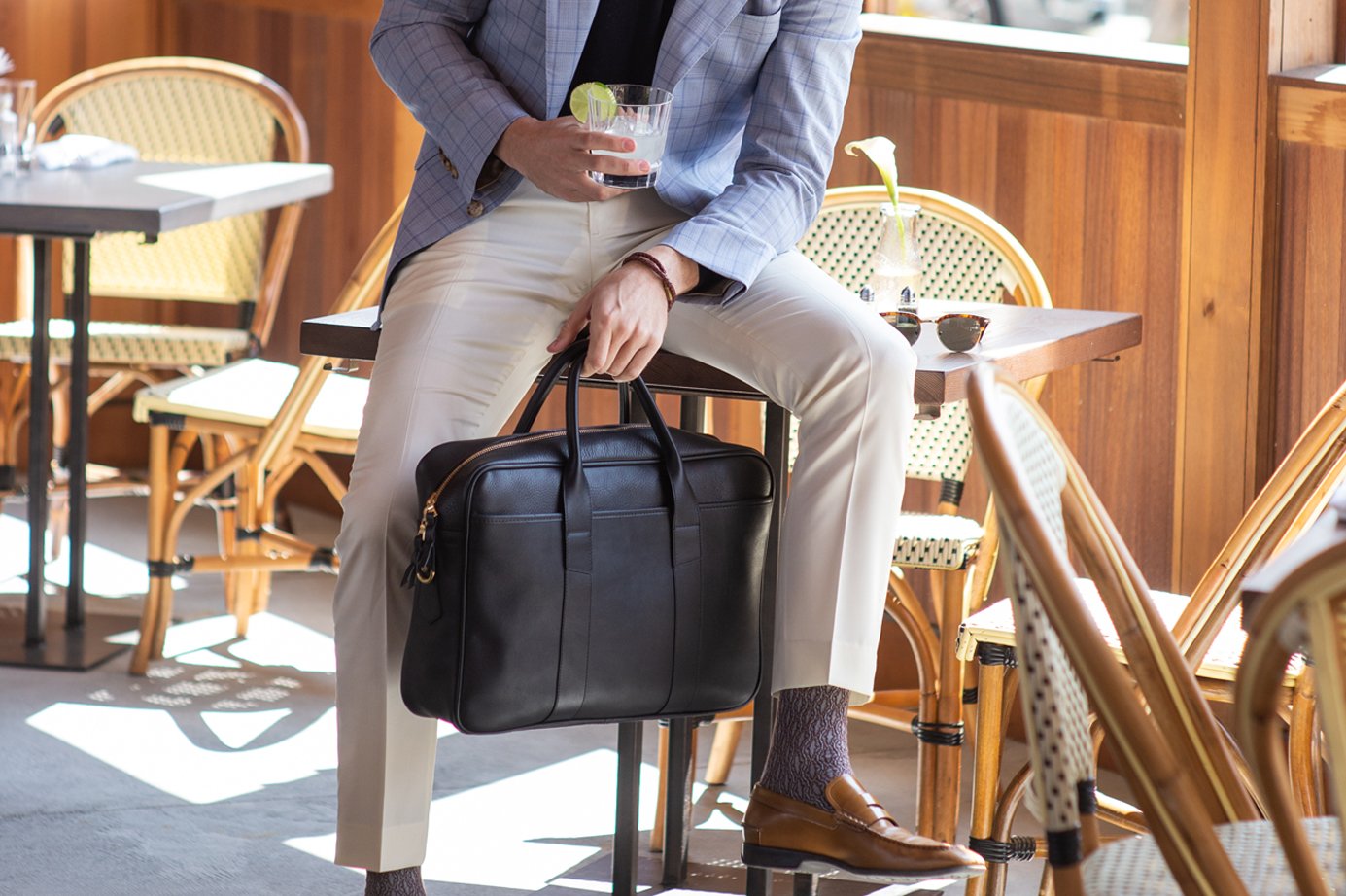 Leather Commuter Briefcase Frank Clegg Leatherworks